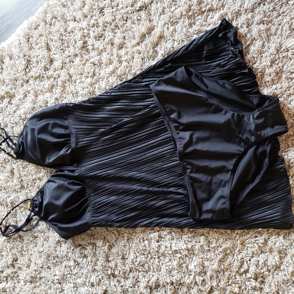 Black bathing suit